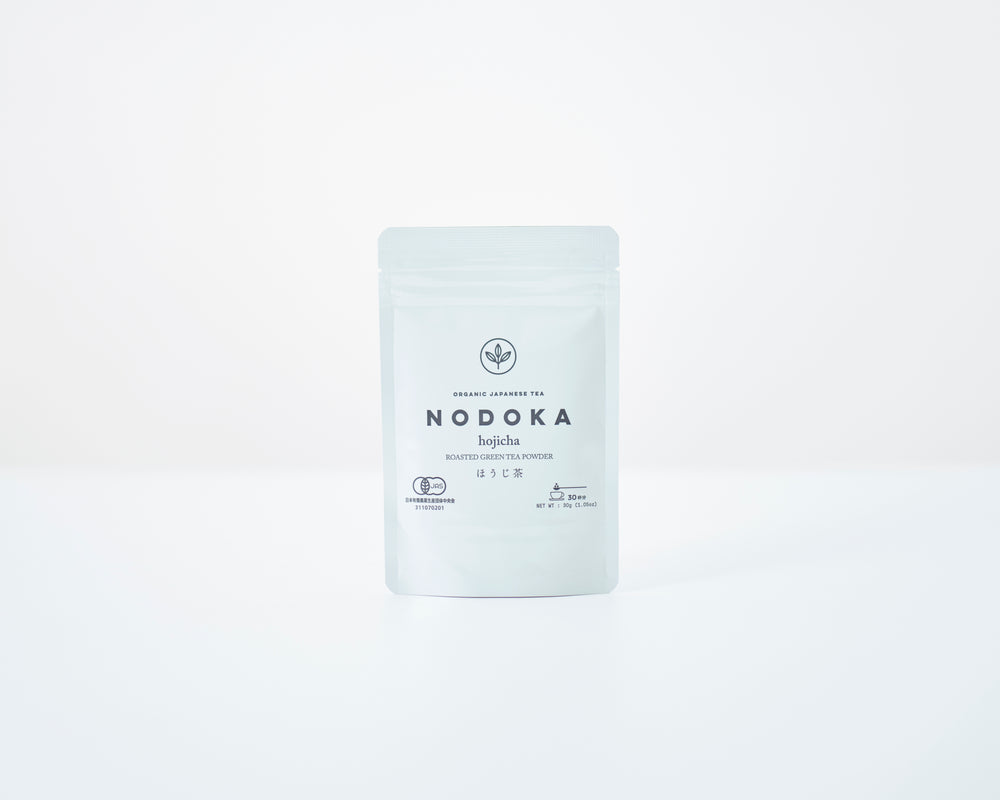 
                  
                    Houjicha Powder (30 packs) [JAS-certified organic].
                  
                