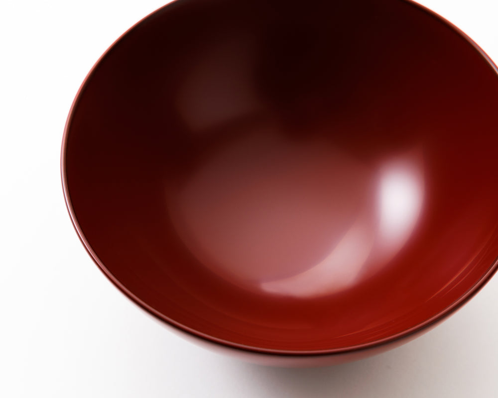 
                  
                    飯椀 一文字《大》（本朱）
                  
                