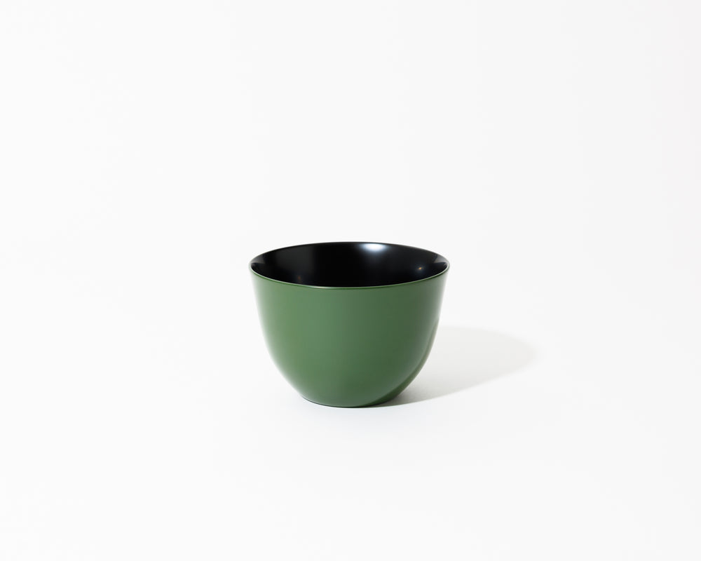 フラワーカップ（緑内黒）
